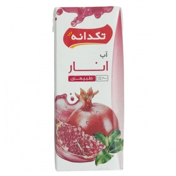 آب انار 200 میلی لیتر تکدانه