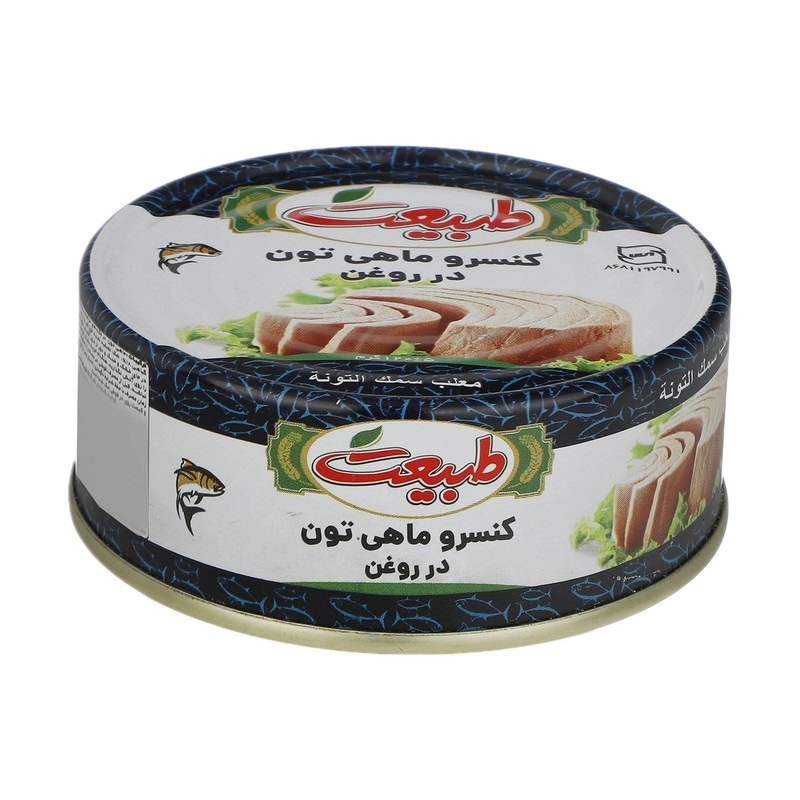 کنسرو ماهی تن در روغن 120 گرم طبیعت
