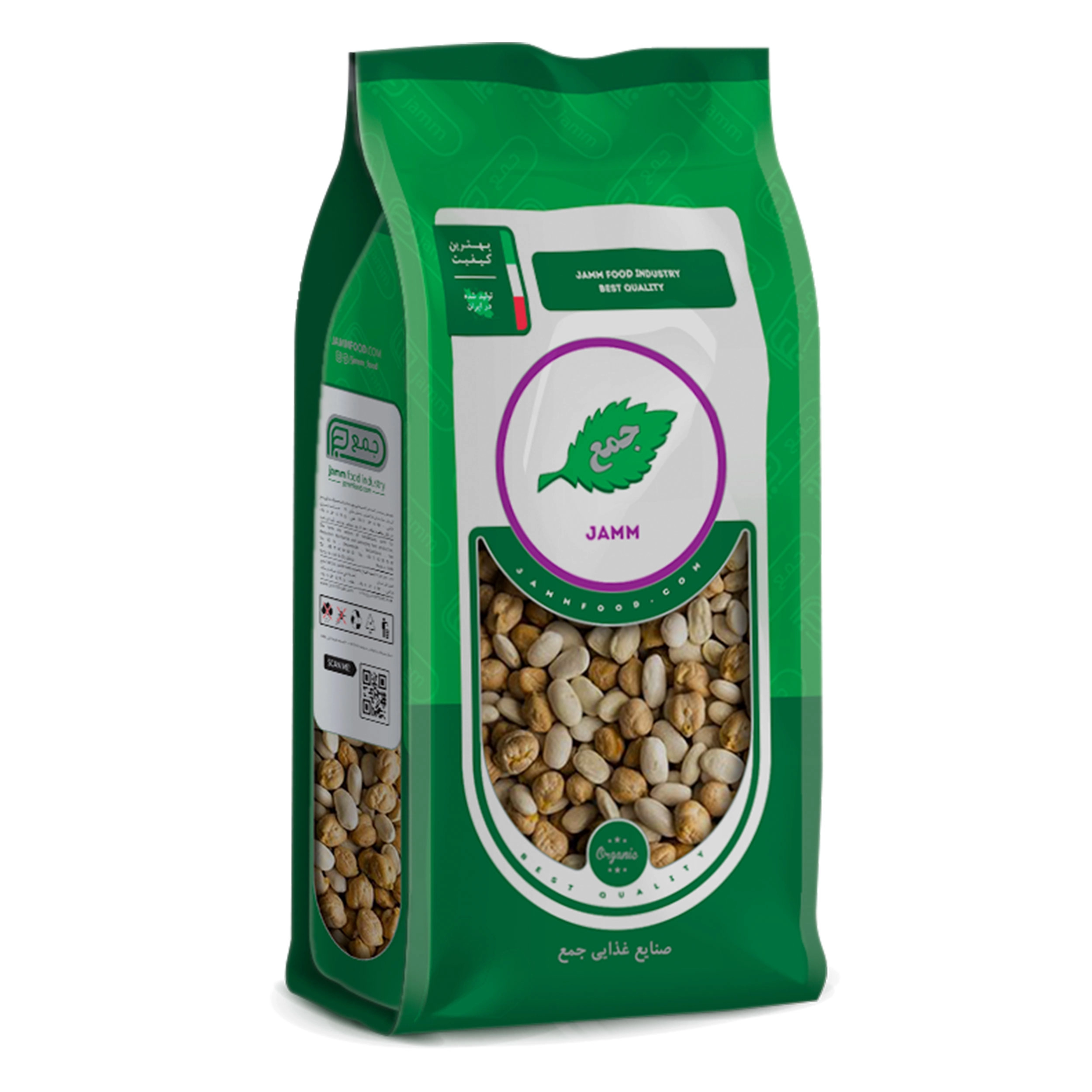 نخود و لوبیا 900 گرم جمع