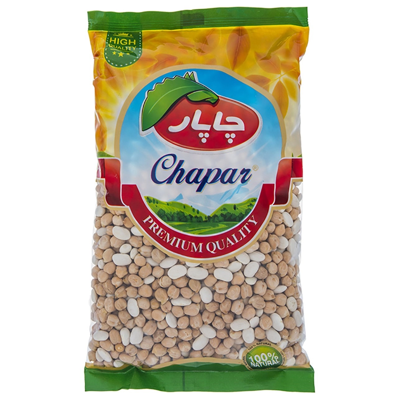 نخود و لوبیا900 گرم چاپار