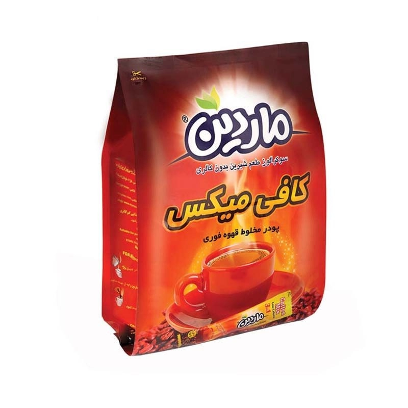 کافی میکس پودر مخلوط قهوه فوری 20 عدد ماردین