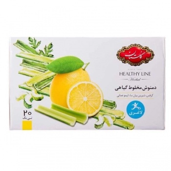 دم نوش لاغری لیمو و کرفس 20 عدد گلستان
