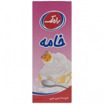 خامه صبحانه استریل 200 سی سی رامک