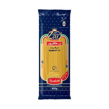اسپاگتی 1.5 500 گرم زر ماکارون