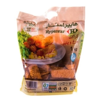 کراکت مرغ و پنیر 1000 گرم هایپراستار