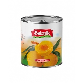 کمپوت هلو 410 گرم سالونیک