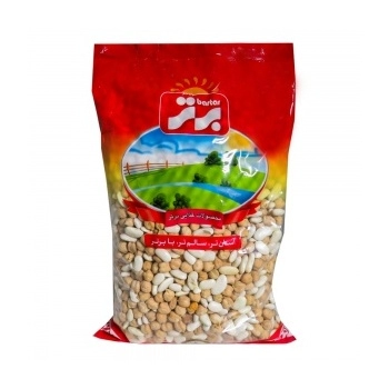 نخود و لوبیا سفید 900 گرم برتر