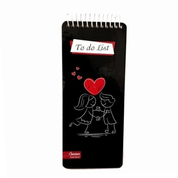 دفتر یادداشت to do list مدل لاو 100 برگ باران