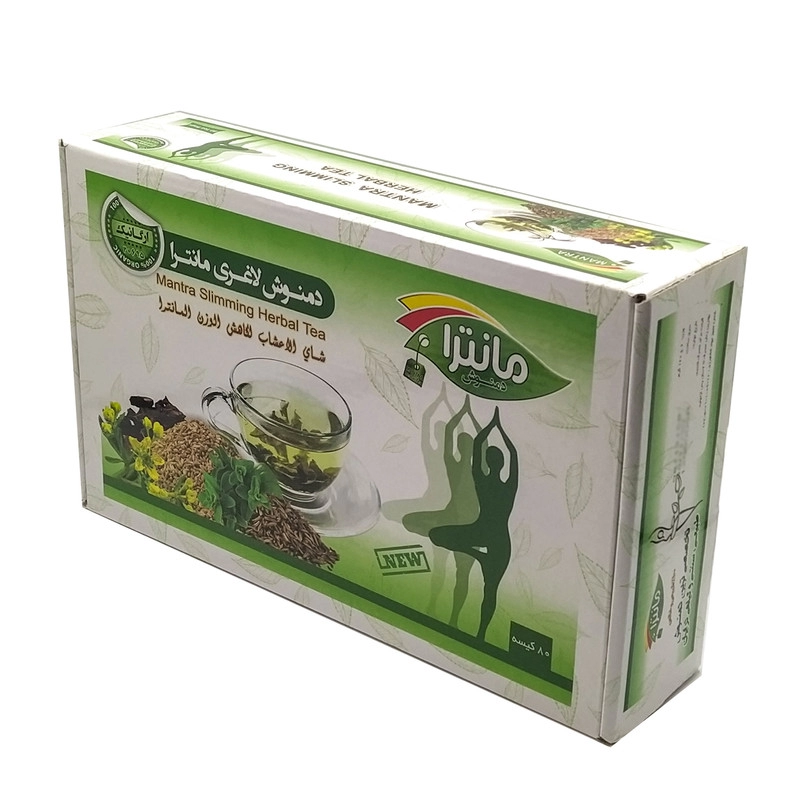 دمنوش لاغری هفت گیاه 80 عدد 160 گرم مانترا