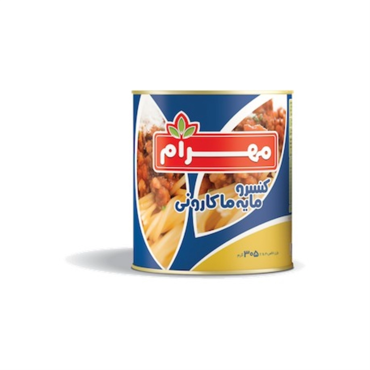 کنسرو مایه ماکارونی 305 گرم مهرام