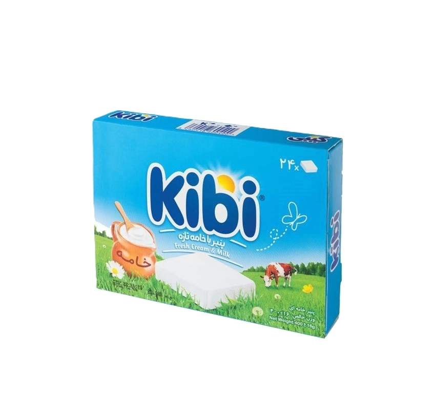 پنیر با خامه تازه 400 گرم کیبی