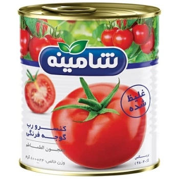 رب گوجه فرنگی 800 گرم شامینه