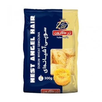 ماکارونی فرمی سوپی آشیانه ای 300 گرم زر ماکارون