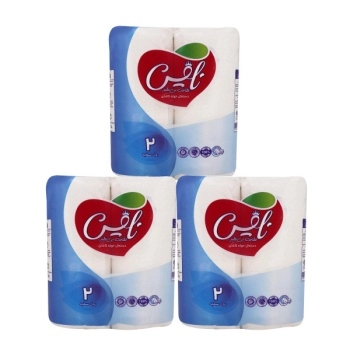دستمال حوله ای مدل white rolls نایس