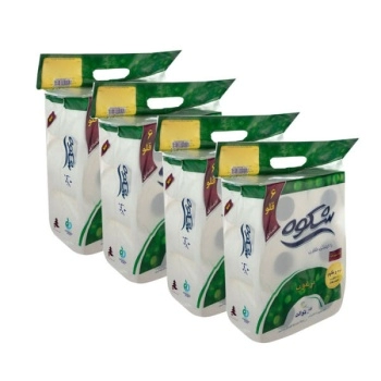 دستمال توالت مدل DL 6 رول شکوه